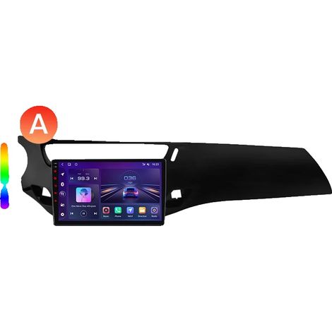 Radio para coche, pantalla táctil, sistema de navegación, compatible con Citroën C3 Mk2 (A51) / DS 3 2009-2016, navegación GPS Android con ventilador de refrigeración integrado, V1 Pro (4GB-64GB) - A (1/2)