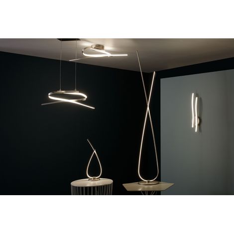 EGLO Symphony LED-Stehleuchte, 141 cm, weiß, 28 W Eglo