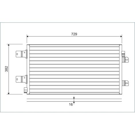 Condenseur, climatisation Valeo 814003 NISSAN 2765000Q0B 4417246 7701066110