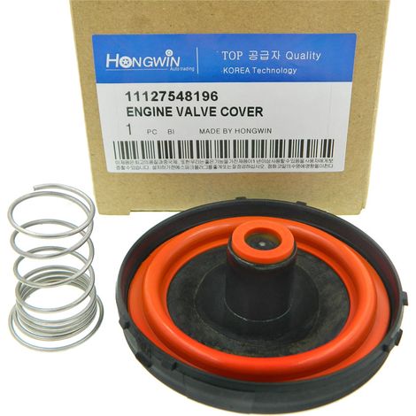 Applicable aux couvercles de soupapes de moteur et d'échappement des BMW Série 3, Série 5 et Série 6, référence 11127548196 (1/5)