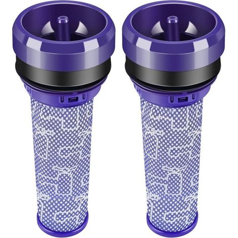 Pack de 2 filtres Dyson DC37 DC33C DC39 DC28C DC53 pré-filtre pré-moteur filtre aspirateur (1/4)