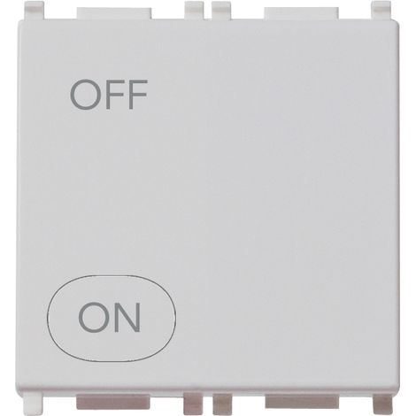 VIMAR - 14016.2.SL Interruptor 2P 20AX 2M Plata