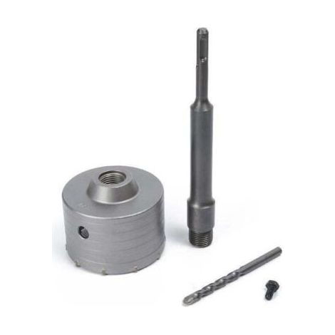 Kaelt - Scie Cloche à Béton 95 mm avec Tige SDS Plus 220 mm Pour Ciment,Brique,Pierre,Mur,Béton Autonivelant (1/4)