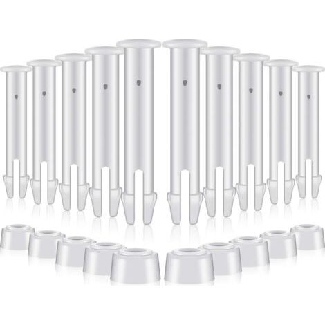 Pin plastique piscine 24 pcs piscine goupilles d'étanchéité 5.5cm piscine pièces de rechange connecteur broches et joints cadre piscine