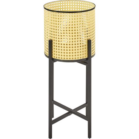 Portapiante per fiori metallo beige Rotondo 25 x 25 x 60 cm Fallopia (1/5)
