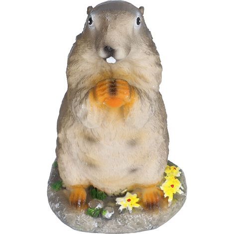 Résine Marmotte Petits Ornements Animal Modèle Paysage Props Résine Artisanat Bonsa Décorations. (1/5)