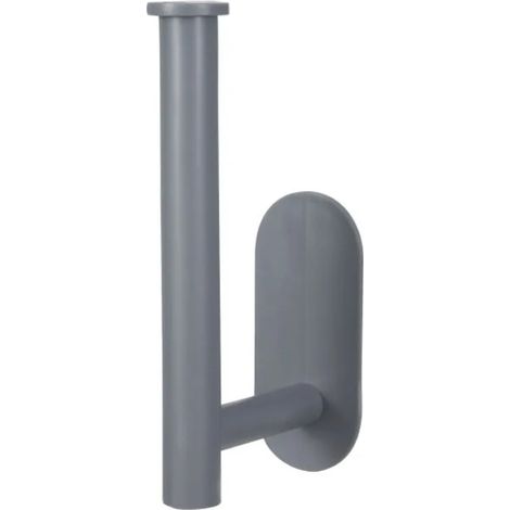 (gris court) Porte-essuie-tout adhésif pour la cuisine, distributeur de papier toilette, rangement pour armoire, porte-serviettes, accessoires de salle de bain (1/5)