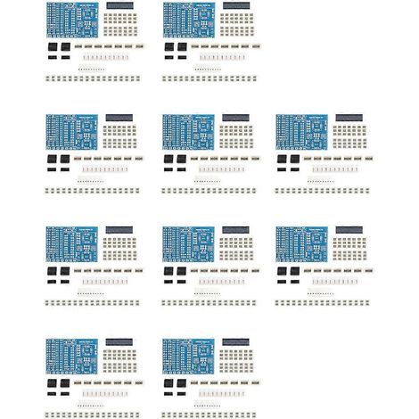 Kit de 10 circuits imprimés d'entraînement au soudage SMT (110 composants/kit) pour la formation aux techniques de soudage à faire soi-même (1/4)