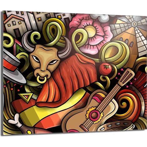 Glasschutzplatte für Herd 60x52 Byk (1/5)