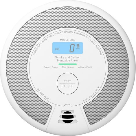 X-Sense SC07 Rauchwarn- und Kohlenmonoxidmelder (B x H x T) 146 x 51 x 146 mm (1/5)