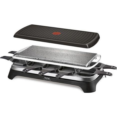 Tefal RE45A812 Pierrade 3 in 1 Inox per 10 persone