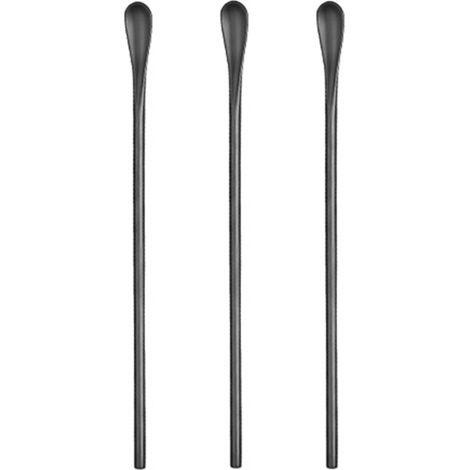 Cuillère À Mélanger Longue - Acier Inoxydable 304 - 22 cm - Pour Café Thé Cocktails Desserts - Lot De 3 (1/5)