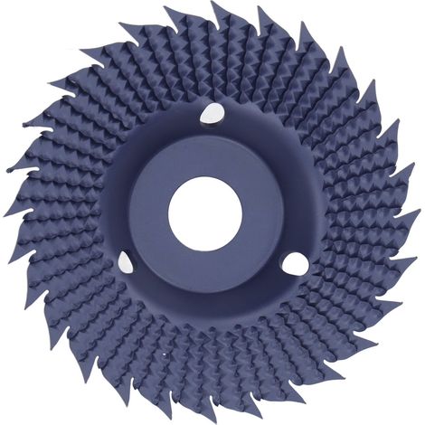 Meuleuse disque à polir inox 4 pouces bleu, roue de façonnage arc pour bois bricolage (1/5)