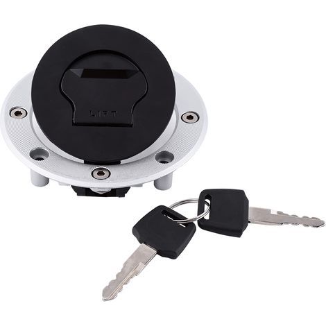 Tankdeckel aus Aluminium mit 2 Schlüsseln für SUZUKI GSXR 600 750 und Hayabusa GSXR1300 (1/5)