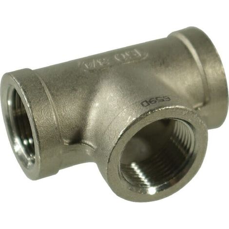 Raccord fileté en T UNIVERSEL FG1301RVS