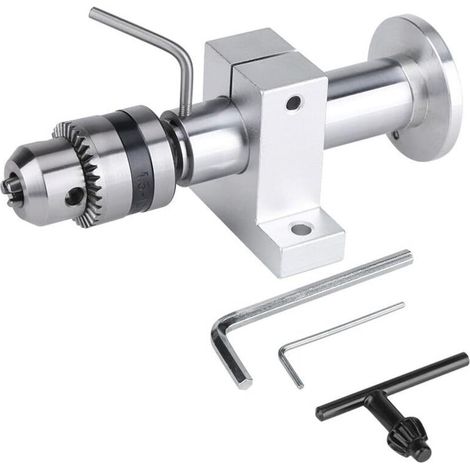 Mini torno para carpintería, bricolaje, centro de torneado de precisión, portabrocas, llave, herramienta, accesorios para centros de torneado, otras necesidades diarias del hogar, otras necesidades di (1/4)