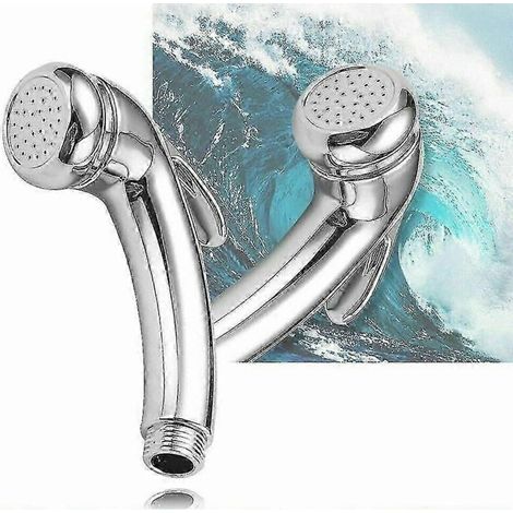 Pommeau de douche chromé Comet Roma avec gâchette marche/arrêt pour l'eau chaude dans les caravanes et les camping-cars - Perfect-AquaForge (1/5)