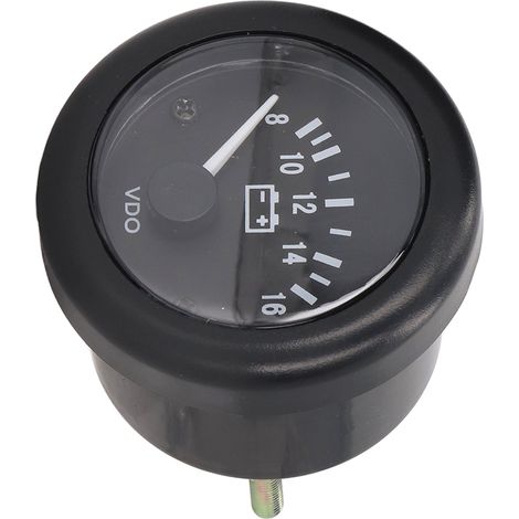 Voltmètre pour moteur diesel 2 pouces, générateur automobile, voltmètre, plage de mesure 8-16 V, 12 V (1/5)