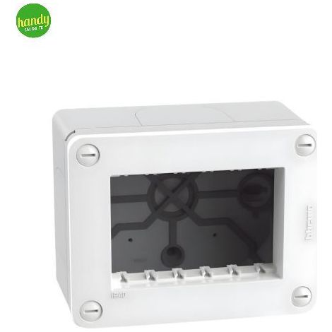 Scatola da parete MatixGO BTicino IP40 3 moduli bianco