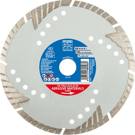 PFERD Trennscheibe Diamond DG 150 x 2,2 x 22,23 SG (1/5)
