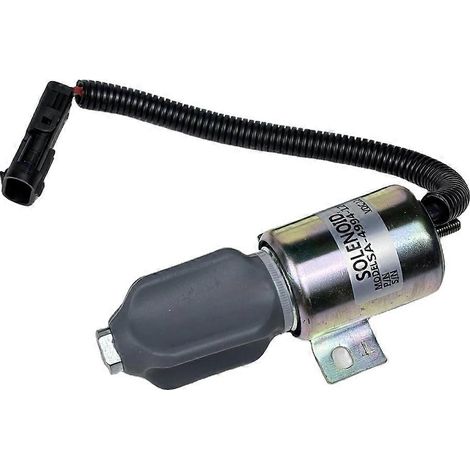 Électrovanne d'arrêt 12 V, vanne solénoïde de coupure de flamme SA-4994-12, série Woodward 1700 1757ES-12E8ULB1S5 (1/5)
