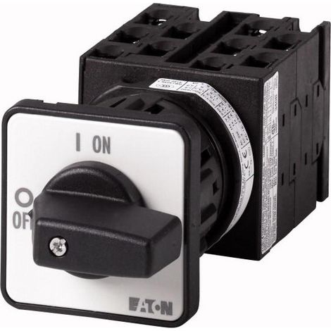 Commut. cont.: 10 20A 3 transformateurs à acc.,encastré fix. centrale 000014156 EATON T0-5-15178/EZ