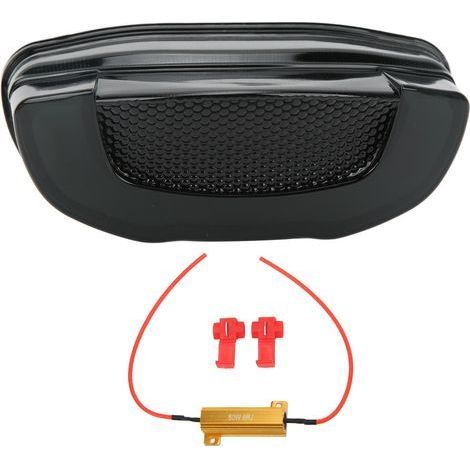 Motorcycle Brake Tail Light LED Rear Turn Signal Lamp Replacement for CB650R 2019‑2021 12VBlue Light Color
