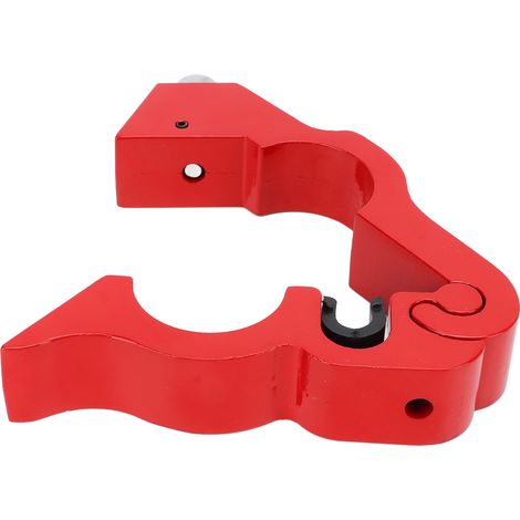 Antivol guidon moto anti-effraction en alliage d'aluminium résistant aux intempéries, verrou antidémarrage pour scooters et quads, poignée de sécurité étanche. (1/5)