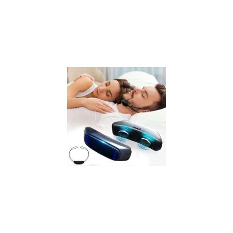 Dispositif Anti-ronflement Électrique, Détection Intelligente du Son Dispositif De Ronflement pour Améliore la Qualité du Sommeil et Soulage la Fatigue, Confortable à Porter (1/4)