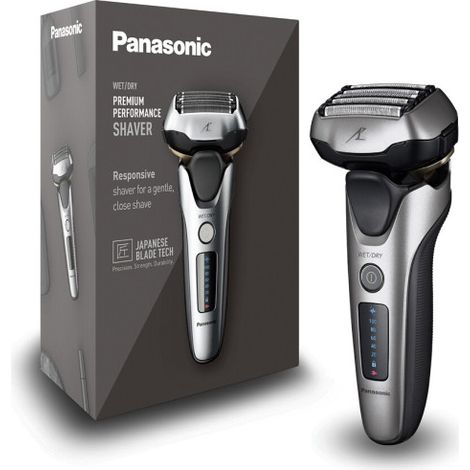 Panasonic – Rasoir électrique homme à grille – 5 lames en acier inoxydable – Tête flexible 16 directions – Moteur linéaire 70 000 mouvements/min — vue 2