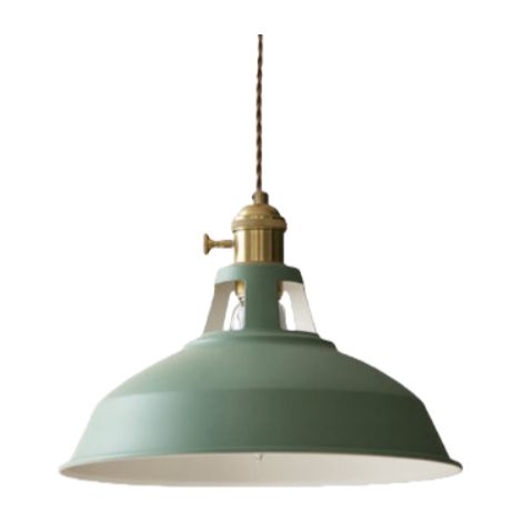 Lustre simple, adapté aux magasins de vêtements, restaurants, chambres, vert (1/5)