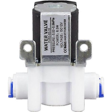 Électrovanne d'arrivée d'eau DC12V de remplacement pour machine à glaçons Welhome HZB-50/60/80 (pièces détachées pour machine à glaçons en granulés) (1/5)
