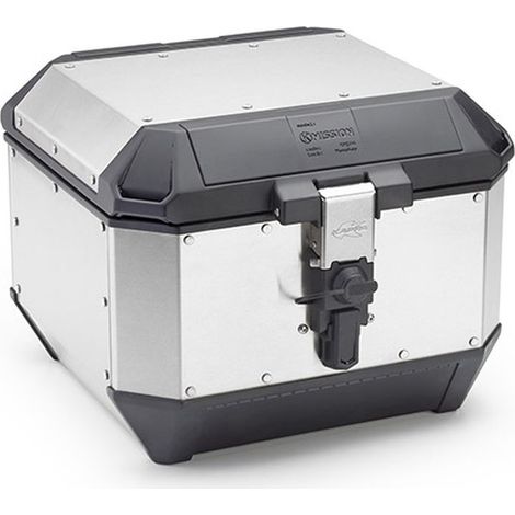 Top case Kappa 44L Monokey KMS44A K'mission Aluminium Argent