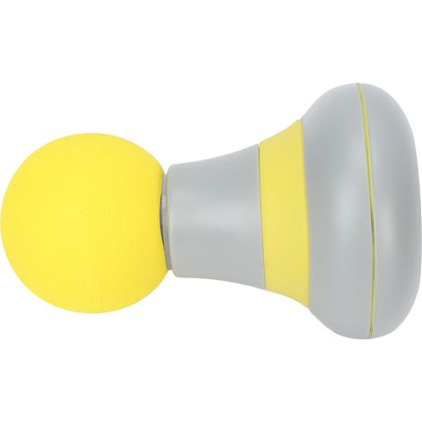 Mini Masseur Électrique 6 Vitesses Relaxation Musculaire Anti-Douleur Sans Fil Bâton de Massage Portable Gris (1/5)