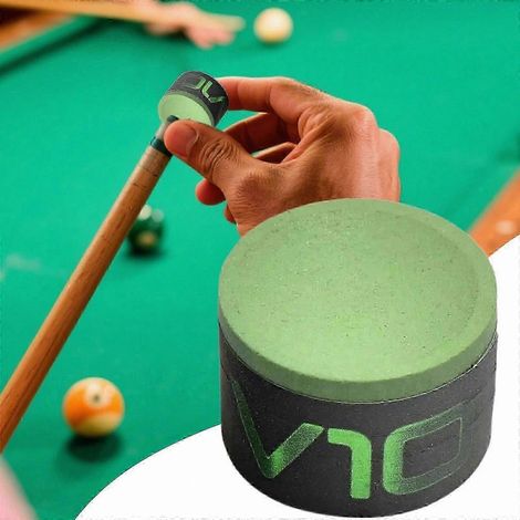 Craie bleue/verte pour queue de billard professionnelle - 1 pièce (1/5)