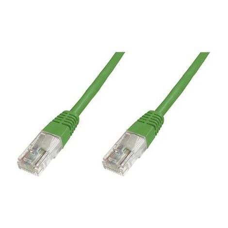 DIGITUS Patchkabel Cat6 UUTP 2xRJ45 1.0m grün LSZH (1/2)