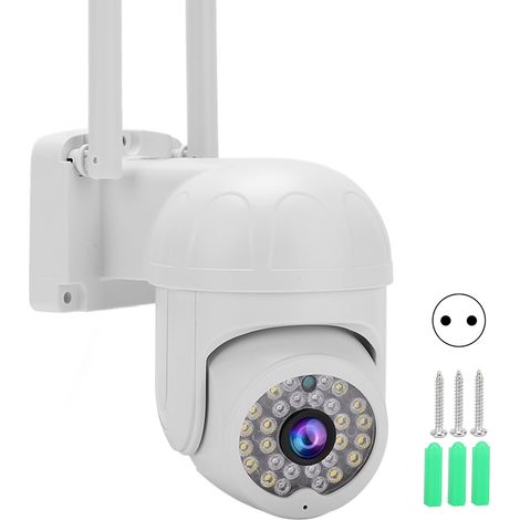 Decdeal Caméra de surveillance sans fil APAPERIE DÉPERSIR PANORAMIQUE DE LA SUCCENE DE SÉCURITÉ ALARME Intelligent (1/5)