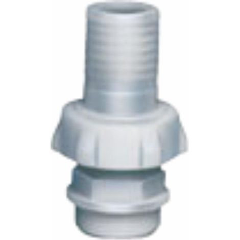 Raccord nylon 3 parties - cônique G 1" 1/4 X Porte tuyau Ø 30 (1/2)