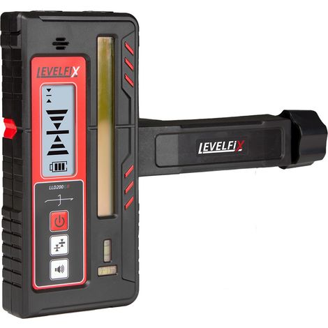 Levelfix LLD200GR Récepteurs numérique pour laser ligne Vert/Rouge - NETIM - 554196 (1/2)
