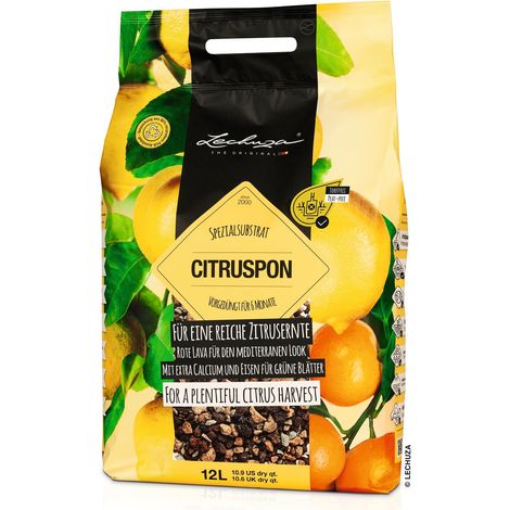 LECHUZA® Zubehör CITRUSPON für alle Zitruspflanzen 12 Liter (1/5)
