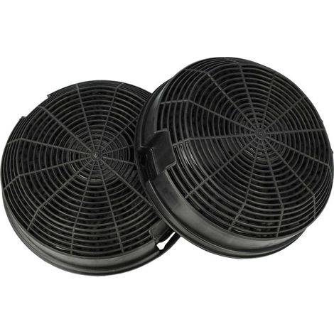 Filtres à charbon actif de remplacement pour hotte aspirante, lot de 2, dimensions 15,3 cm, compatibles avec références 9029800571, 50292969008 et 4055046520 (1/5)