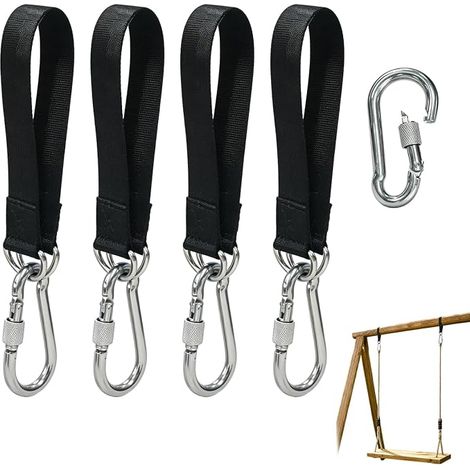 4-Piece Hammock Hanging Kit, Tool-Free & Stable for Tree (1/5)