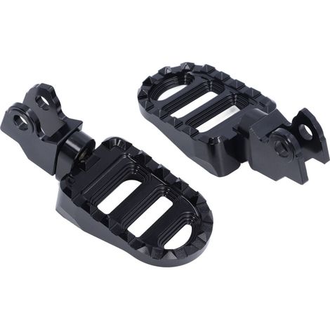 Repose-pieds noirs réglables en hauteur pour motos CT125 Trail 125 et CMX300