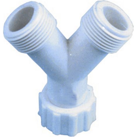 Racor union para tubo entrada 3/4 Y (doble)
