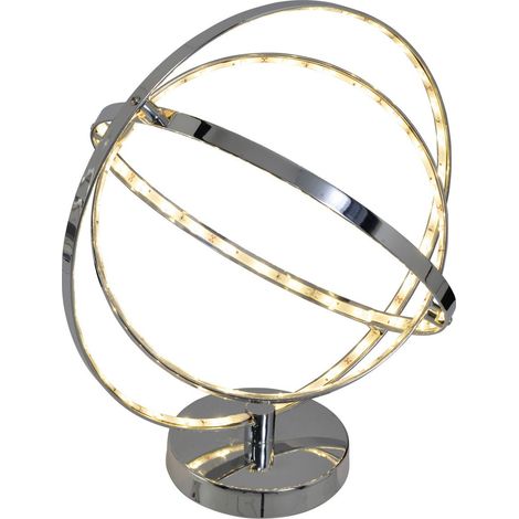 Naeve UNIVERSE Lampe de table LED intégrée Chrome 2800K (1/3)