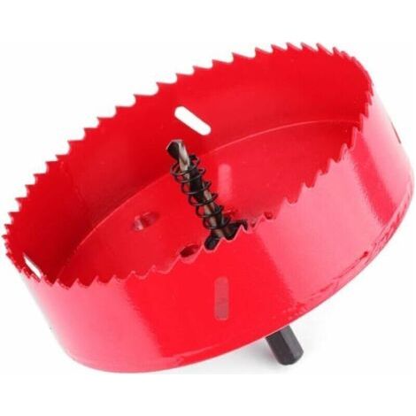 Odipie – Scie-cloche bimétallique 110 mm – Pour bois, aluminium et plastique – Dureté ultra-élevée – Dentelures durcies pour coupe précise (1/5)