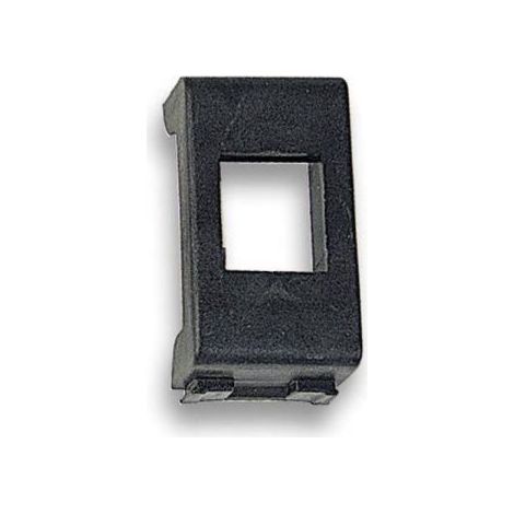 Cover Keystone per Frutti RJ45 Compatibile Gewiss Serie Playbus Nero