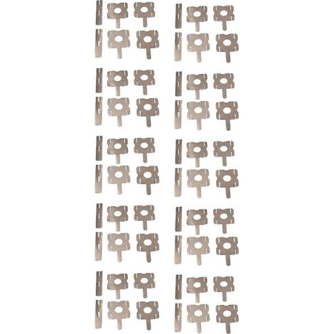 Lot de 10 plaques de nickelage pour soudage par points, placage de batterie, feuilles de nickel pour outils Makita, bande en acier nickelé (1/5)