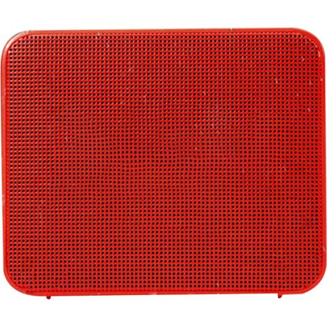 Enceinte Bluetooth sans fil HiFi stéréo avec basses profondes, mini enceinte portable multifonctionnelle pour l'extérieur, les voyages et la maison (rouge) (1/5)