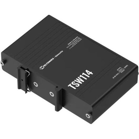 Switch Teltonika Tsw114, 5x Rj45 1000mb/s, Riel DIN (1/4)